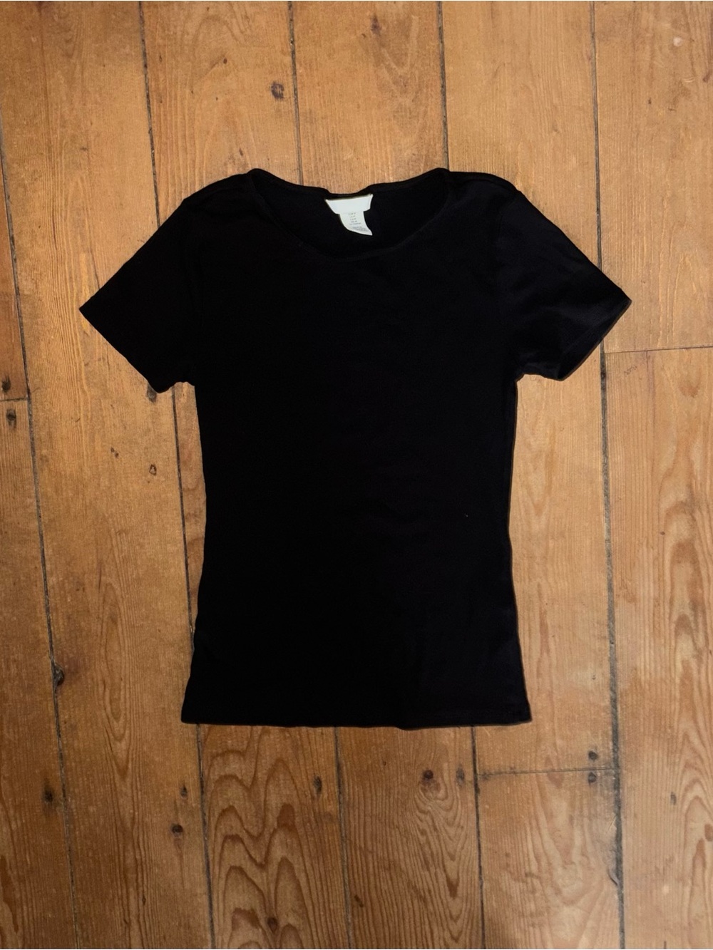 H&M Black Women's Crew Neck Tee